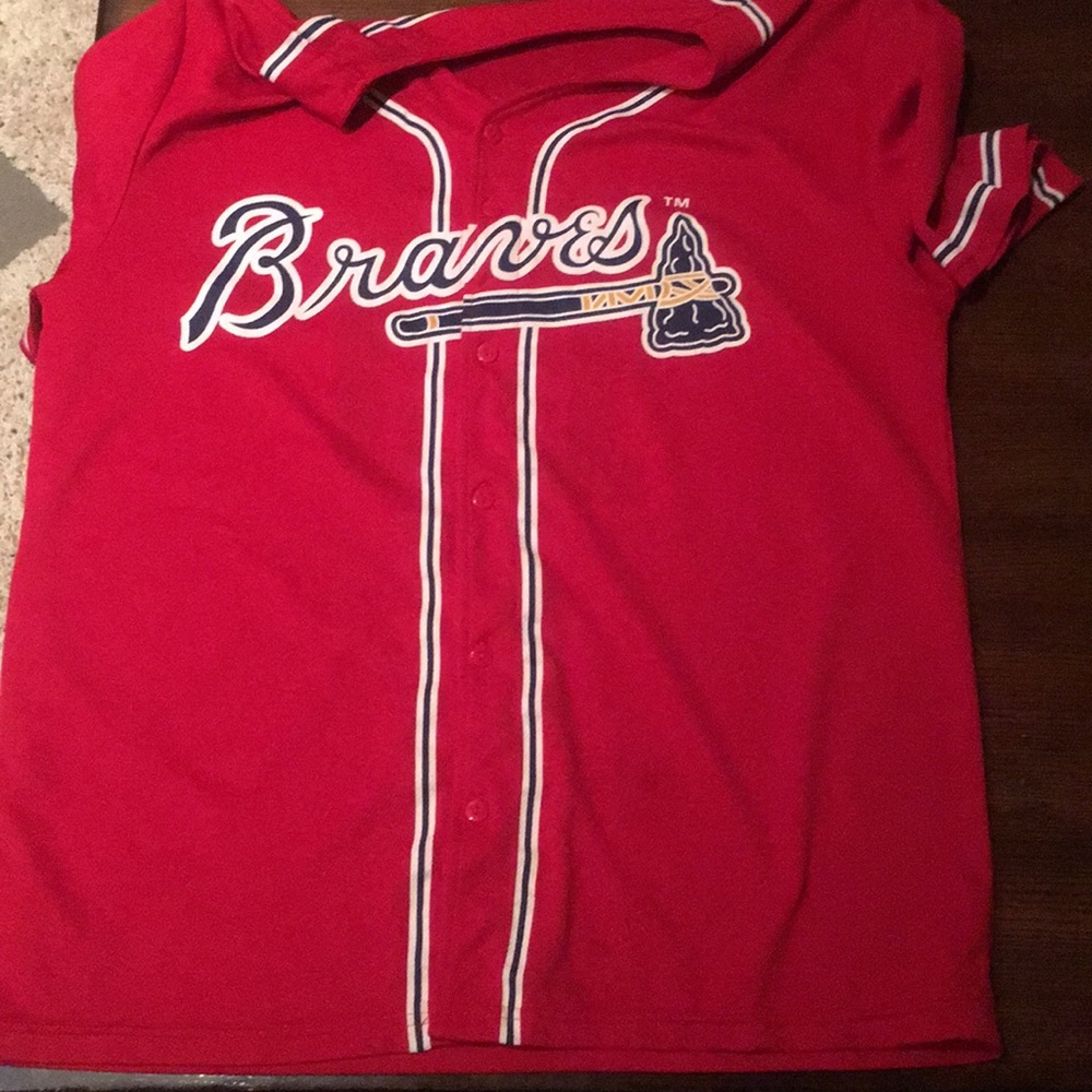 Atlanta braves chipper jones jersey